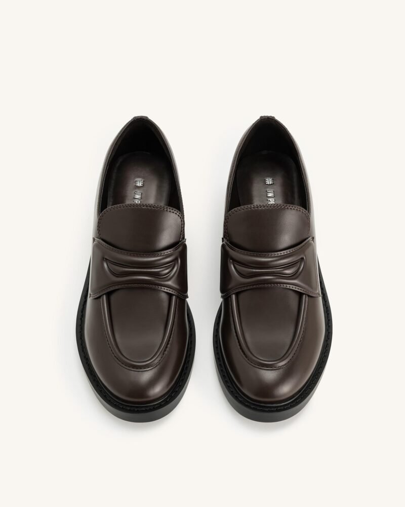 Micah Chunky Loafer - Brown - Image 4
