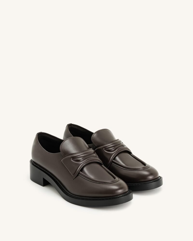 Micah Chunky Loafer - Brown - Image 3