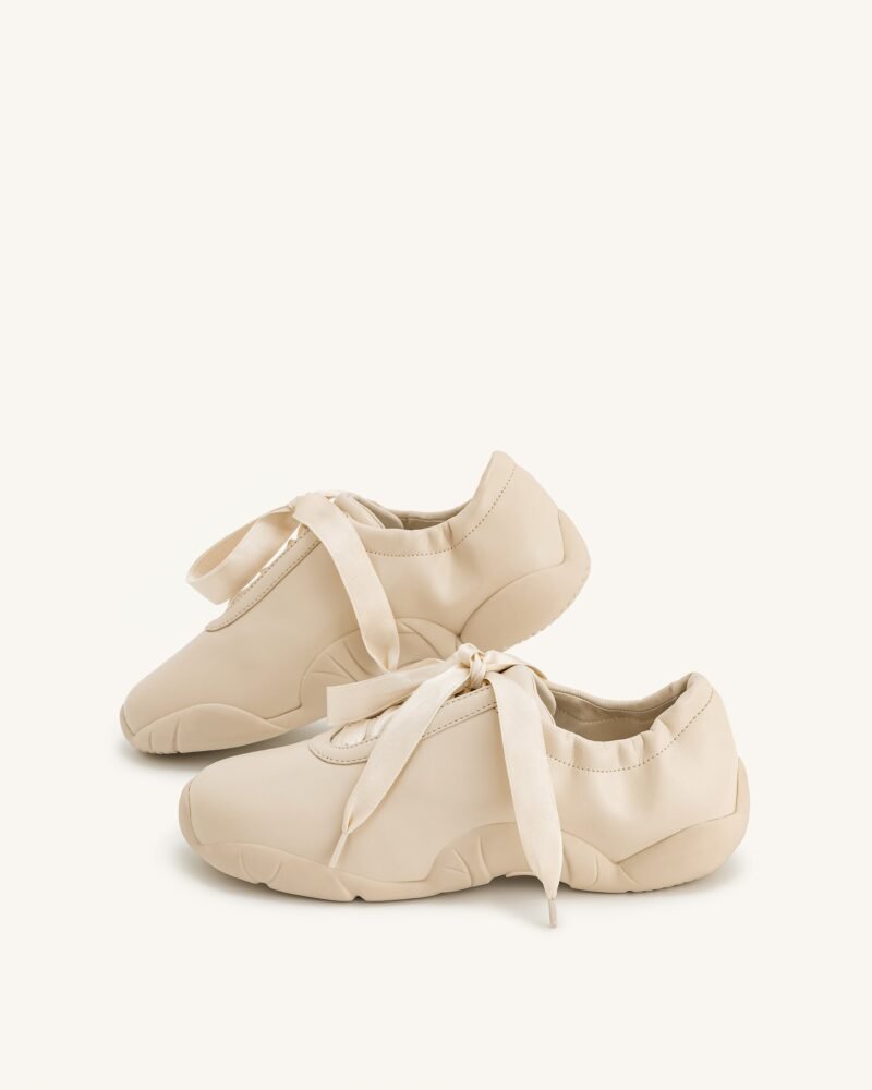 Flavia Ballerina Sneakers - Apricot - Image 2
