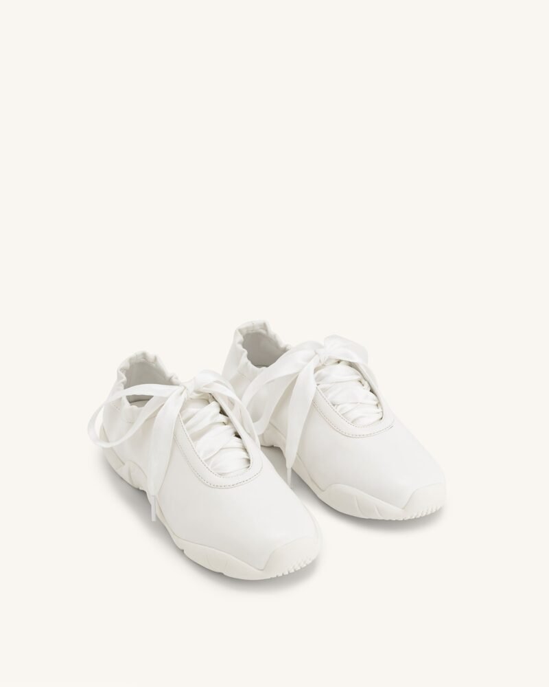 Flavia Ballerina Sneakers - White - Image 3