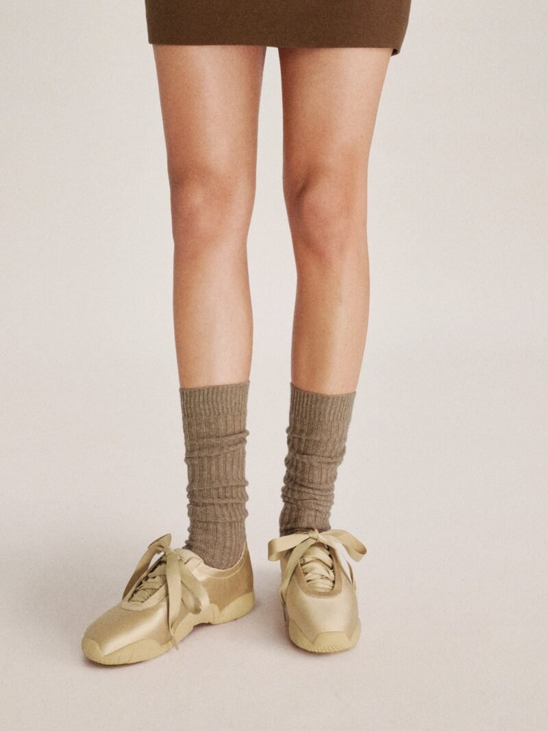 Flavia Ballerina Sneakers - Brown - Image 2