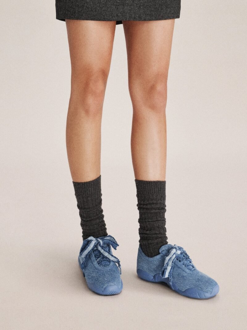 Flavia Ballerina Sneakers - Blue - Image 6