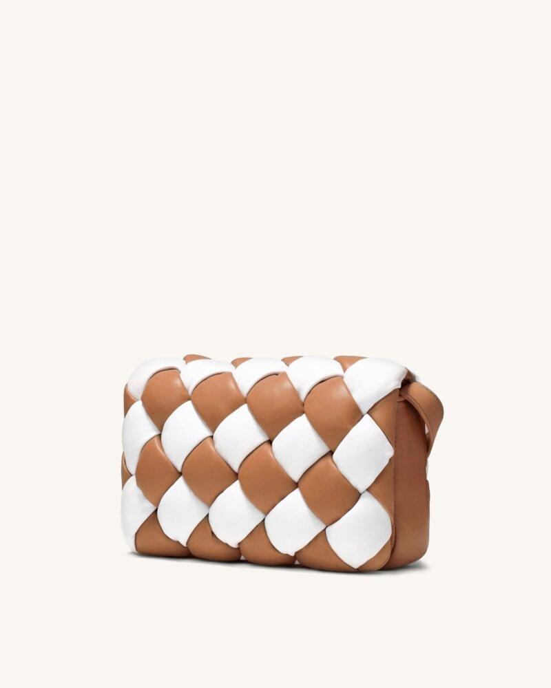 Maze Bag - White & Tan - Image 2