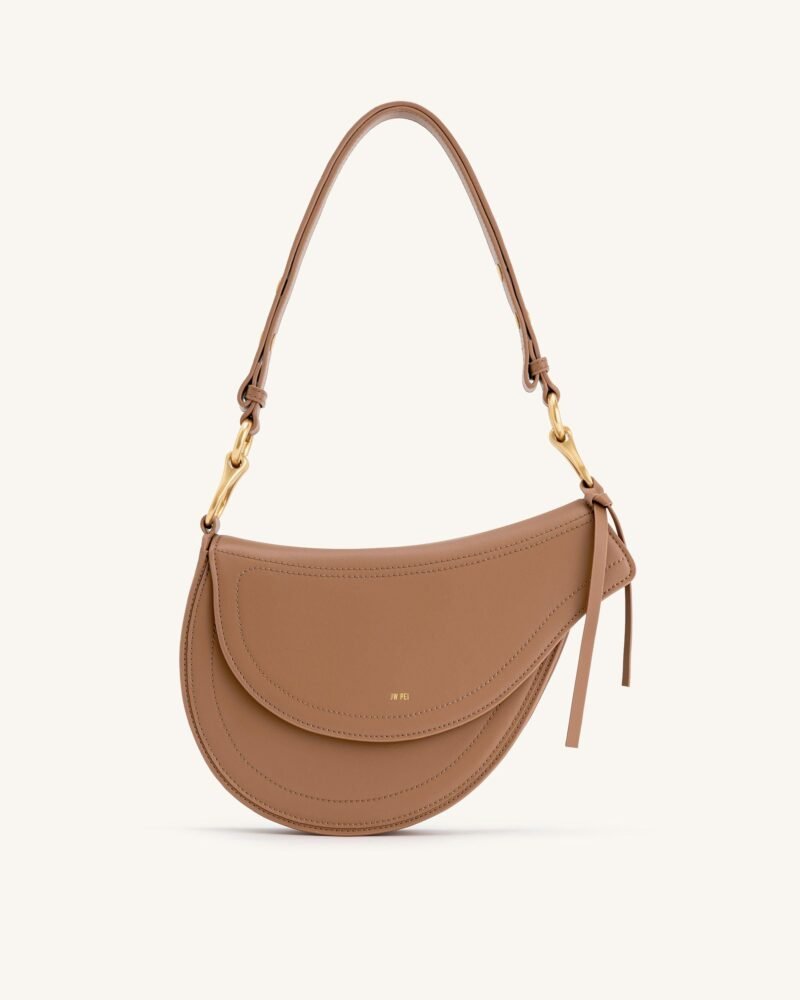 Ashlie Crossbody Bag - Brown - Image 1
