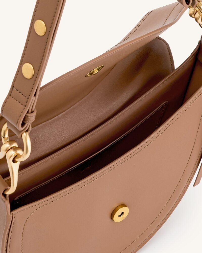 Ashlie Crossbody Bag - Brown - Image 5