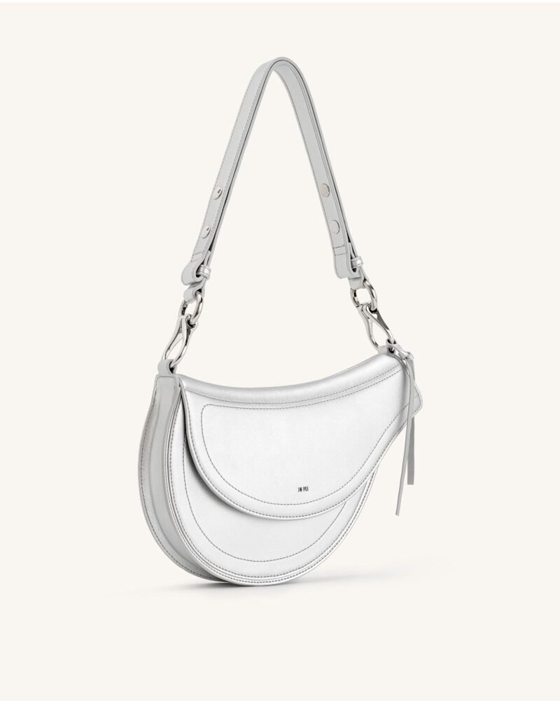 Ashlie Crossbody Bag - Silver - Image 2