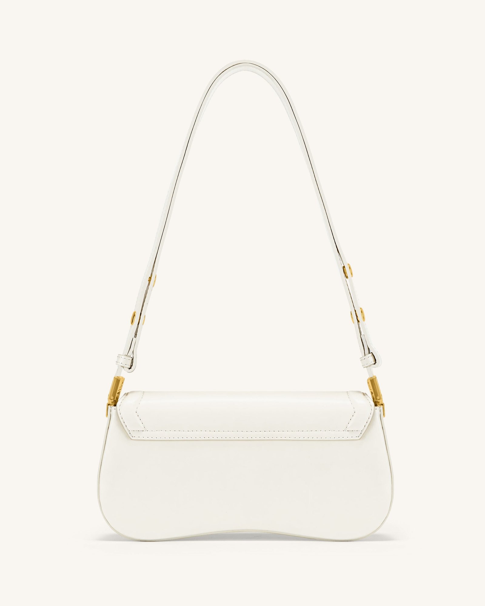 1C56-2whiteBack Joy Shoulder Bag - White - Image 4
