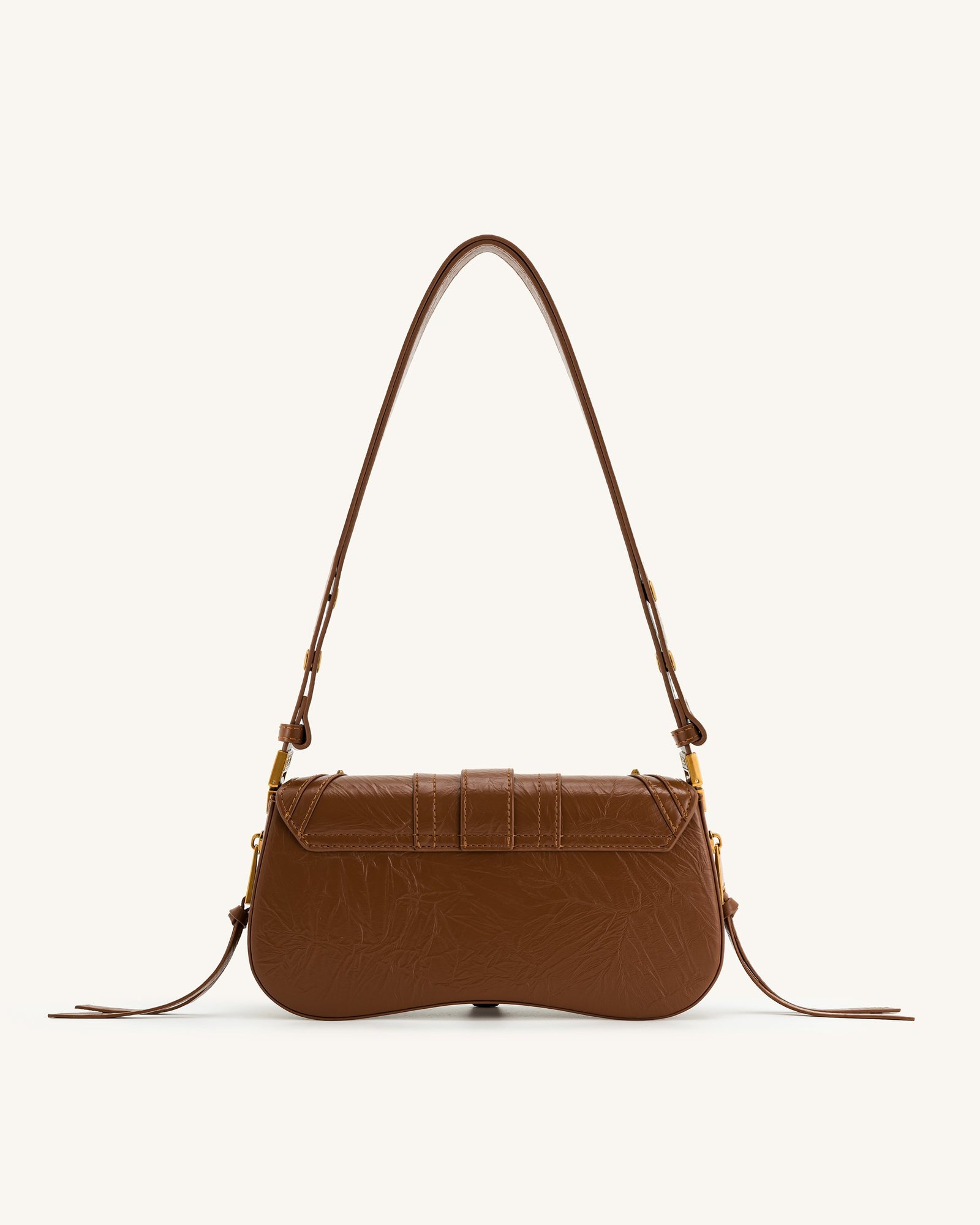 1C56-35_99f62624-a82f-4504-8be8-1a7d8a3a7b78 Joy Crushed Shoulder Bag - Brown - Image 3