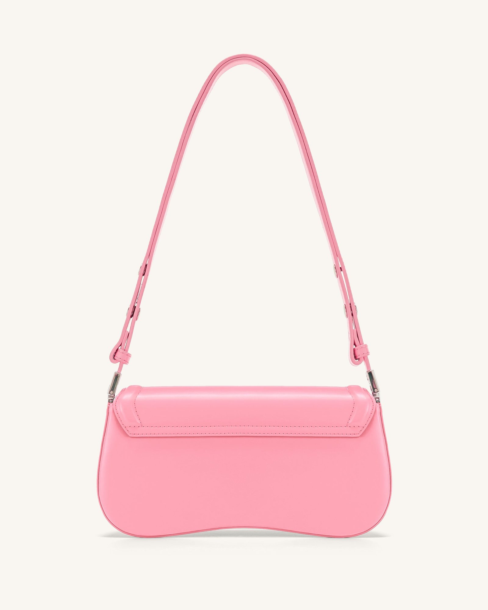 1C56-42Back Joy Shoulder Bag - Pink - Image 4