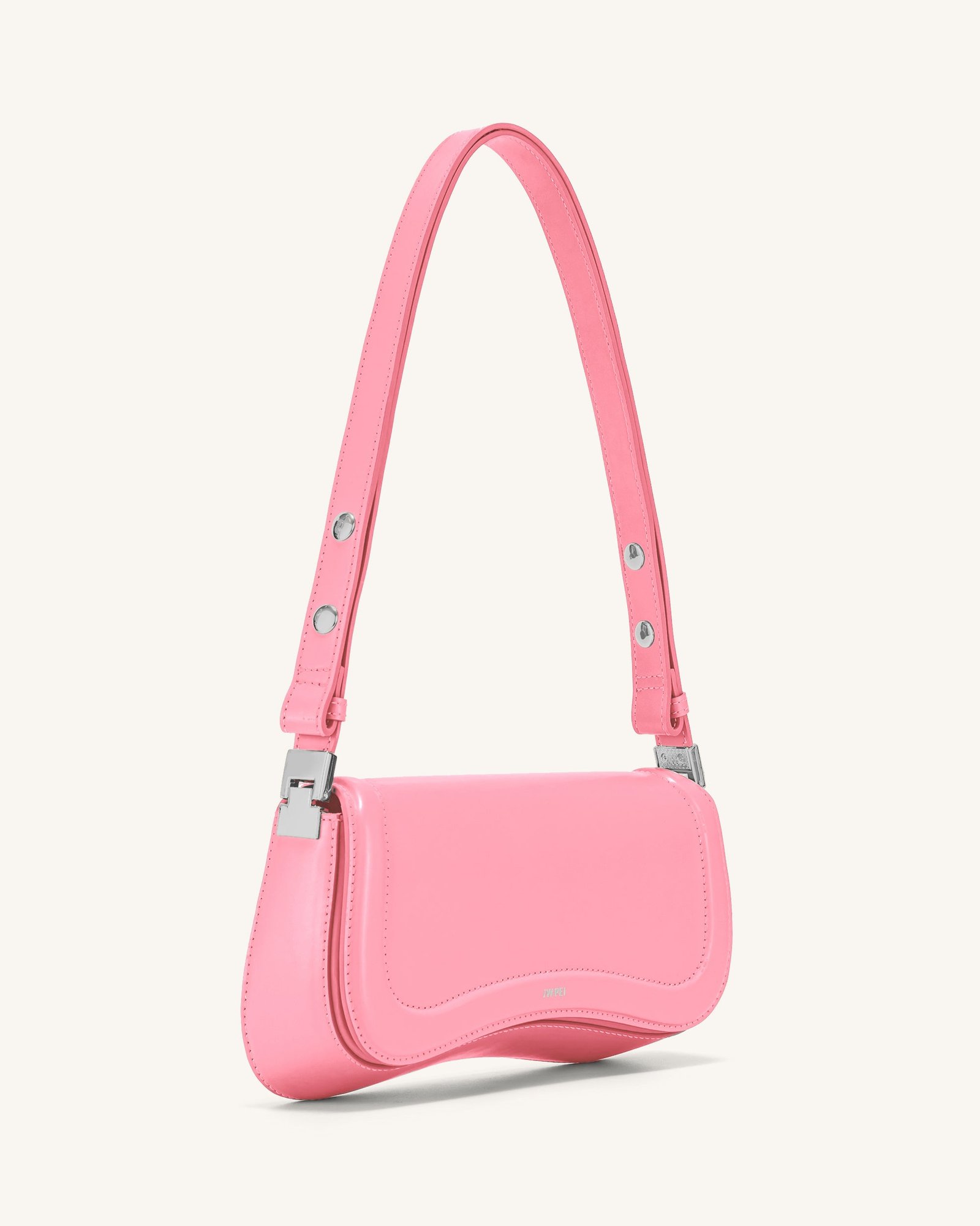 1C56-42Side Joy Shoulder Bag - Pink - Image 3