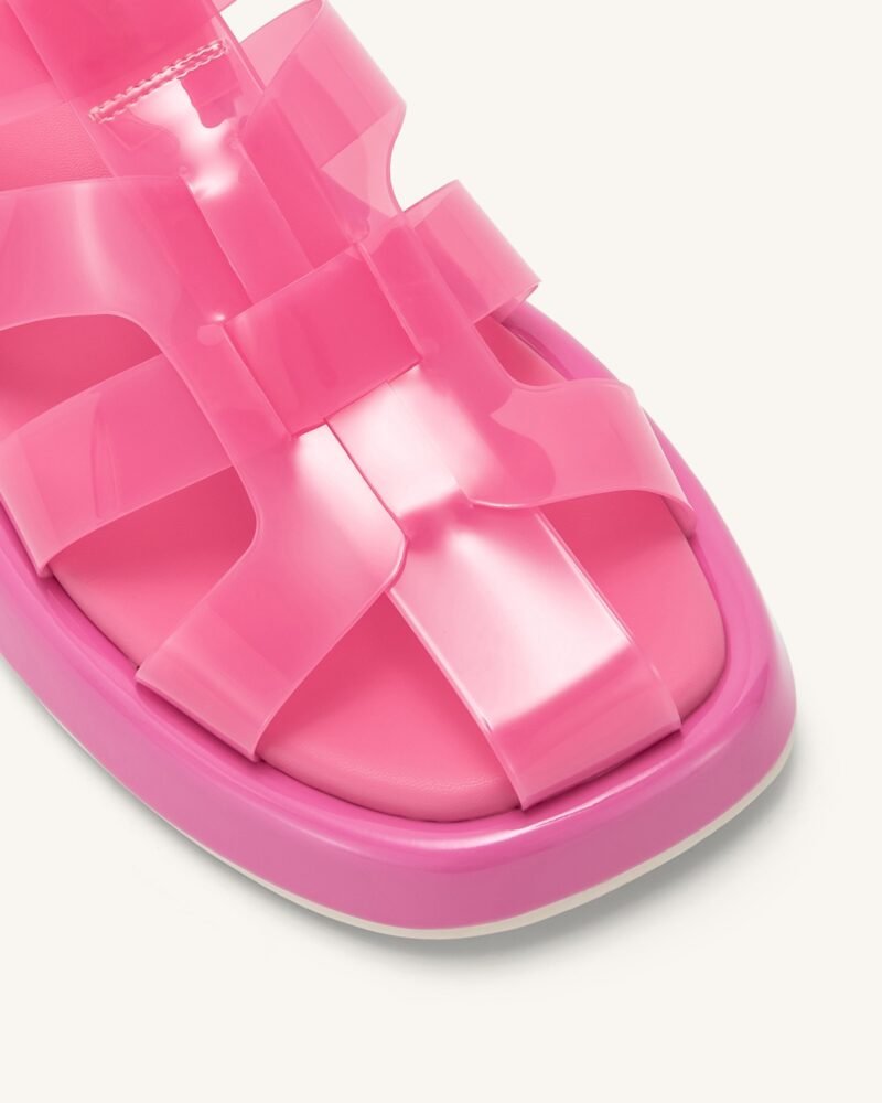 Piper Platform Sandal - Pink - Image 6