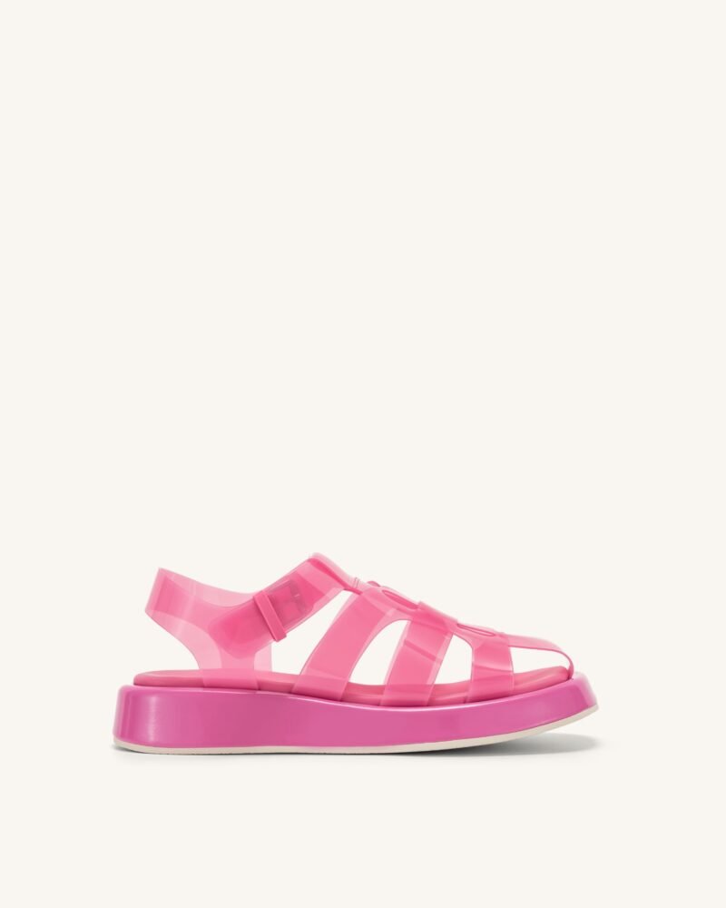 Piper Platform Sandal - Pink - Image 1