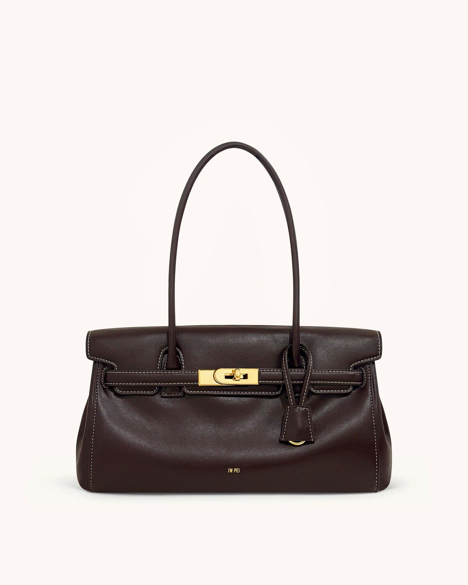 1_3632ef29-e08a-482b-afca-d26cbd306924 Yara Shoulder Bag - Dark Brown - Image 1