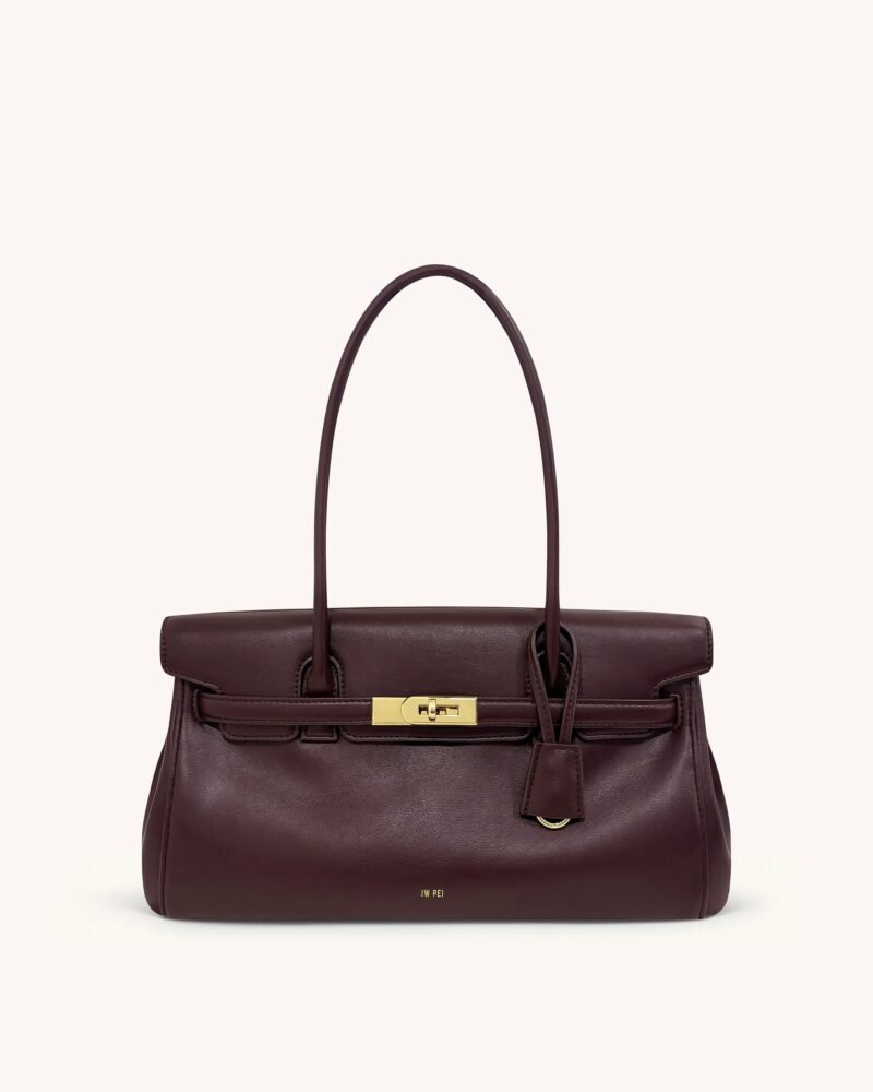 Yara Shoulder Bag - Deep Burgundy - Image 1