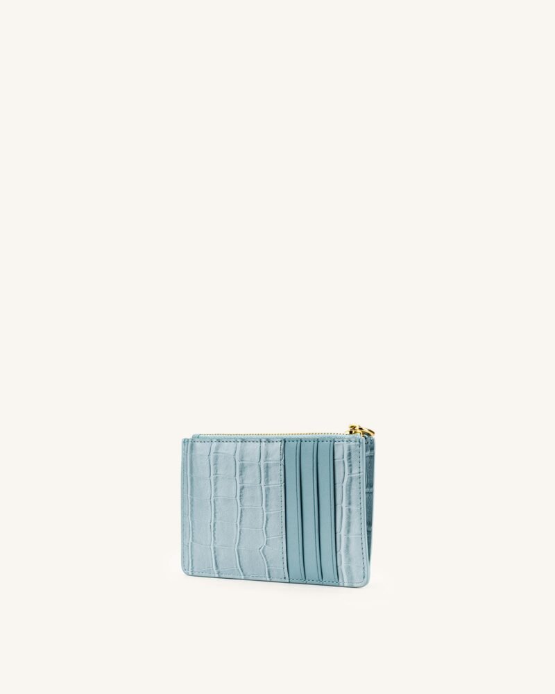 Quinn Zipped Card Holder - Ice Croc - Image 3