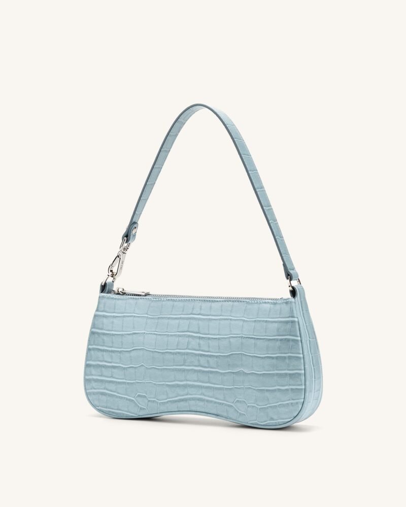 Eva Shoulder Handbag - Ice Croc - Image 2