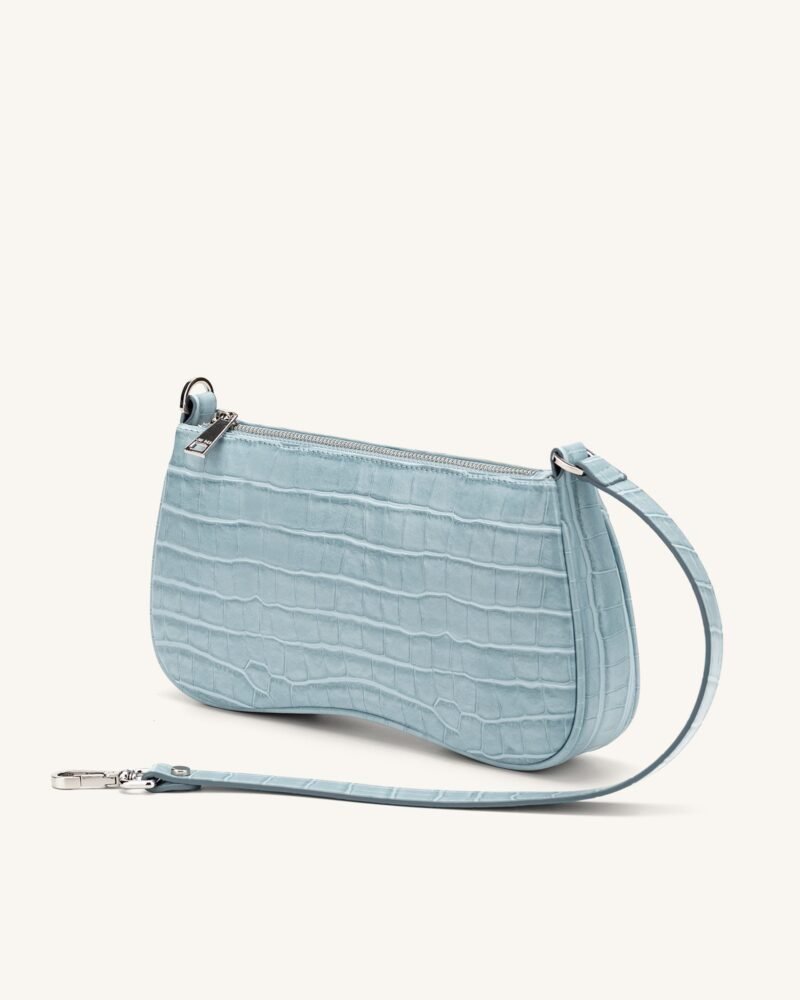 Eva Shoulder Handbag - Ice Croc - Image 4