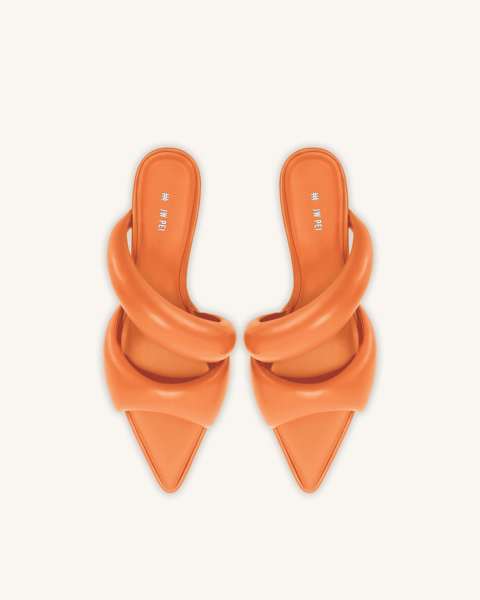 2MS01-0-4 Sara Mule - Tangerine - Image 3