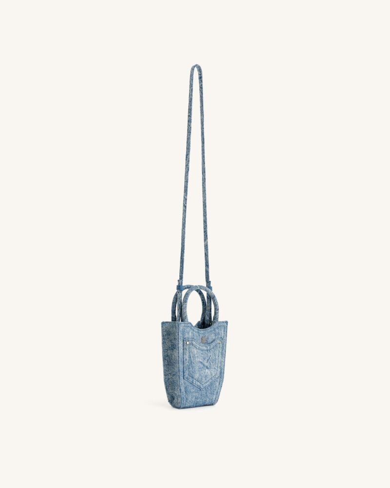 FEI Denim Phone Bag - Blue - Image 8