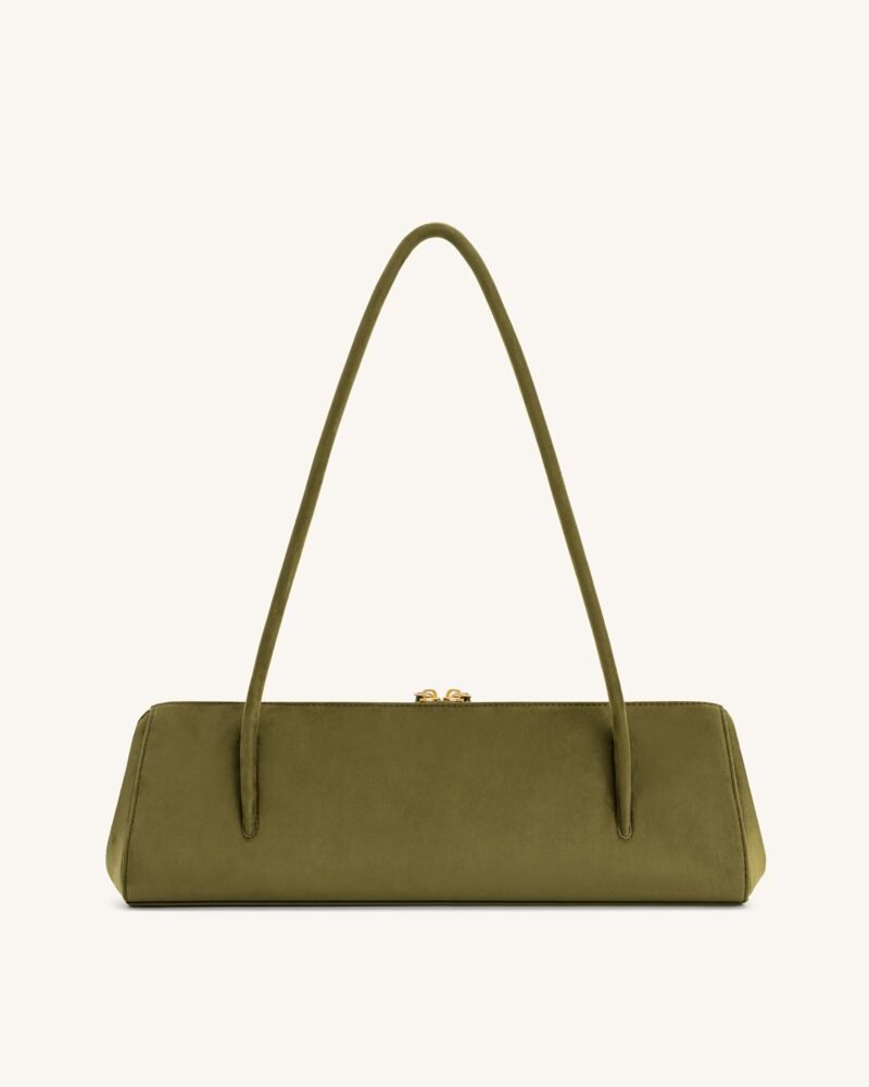 Nova Shoulder Bag - Dark Olive - Image 4