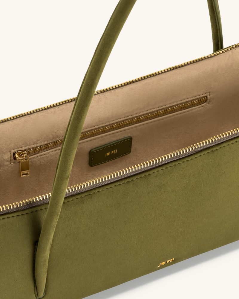 Nova Shoulder Bag - Dark Olive - Image 5