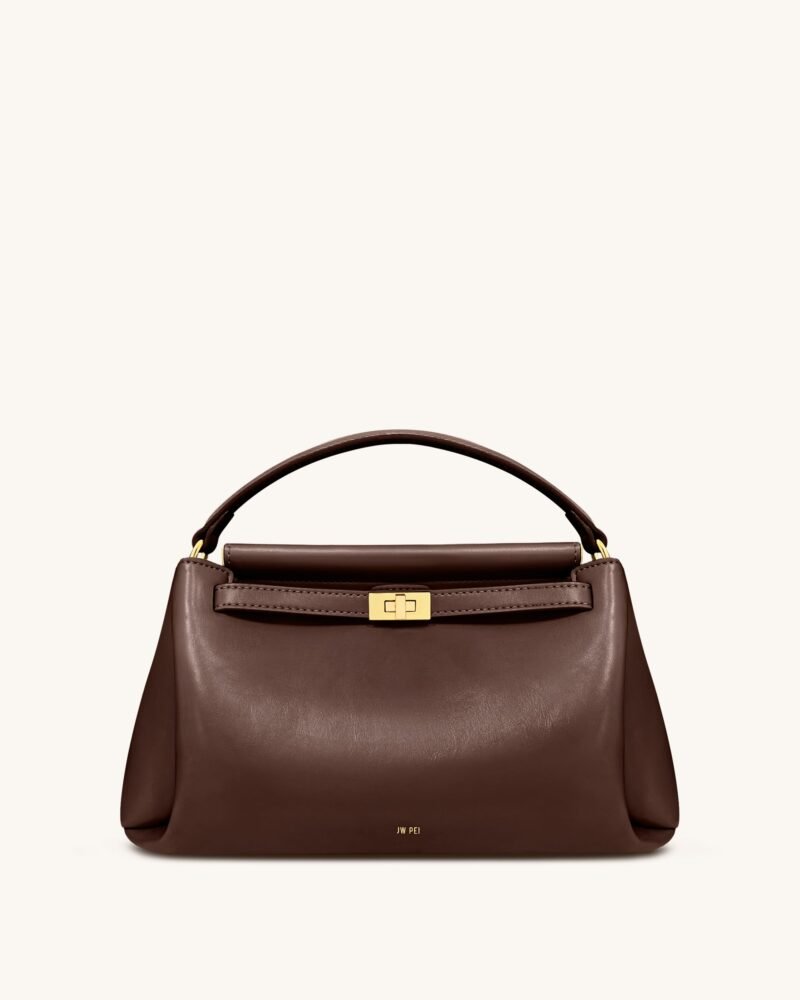 Carmen Top Handle Bag - Reddish Brown - Image 1