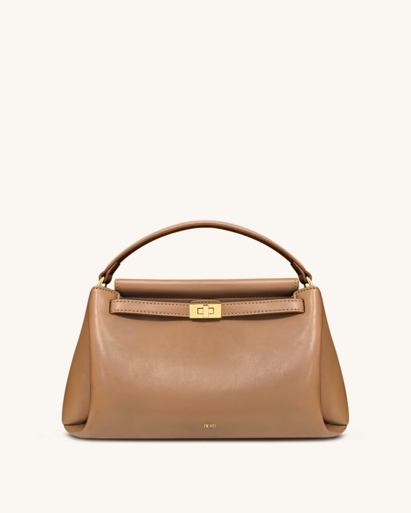 Carmen Top Handle Bag - Brown - Image 1