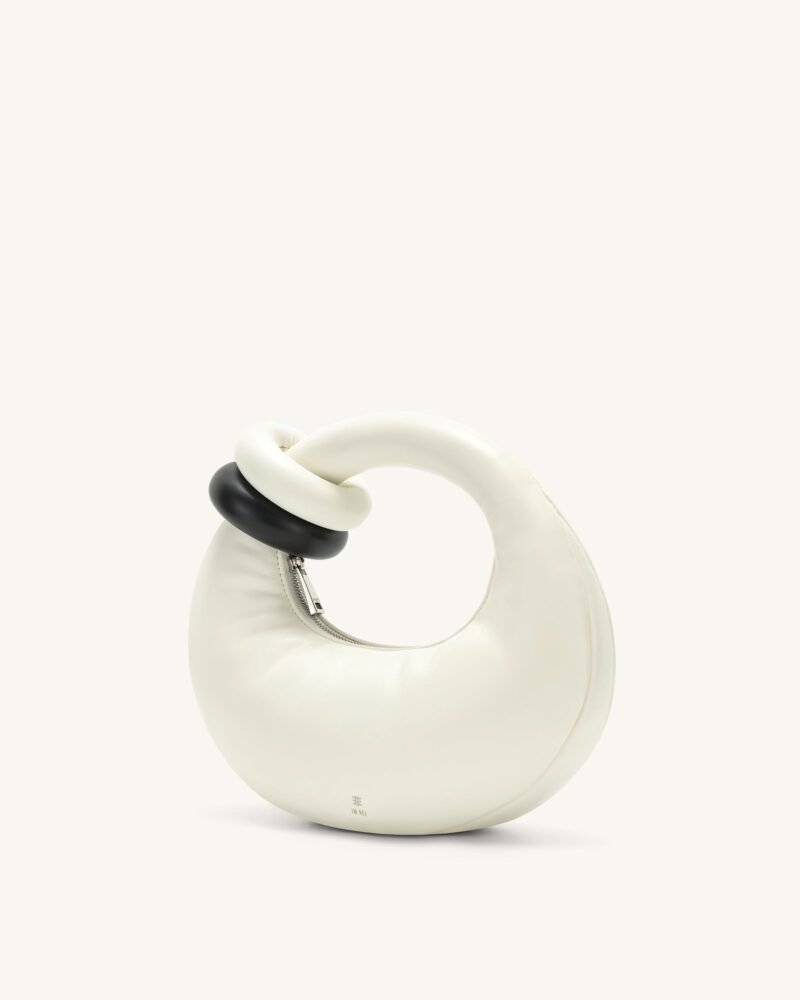 Abacus Top Handle Bag - White - Image 3