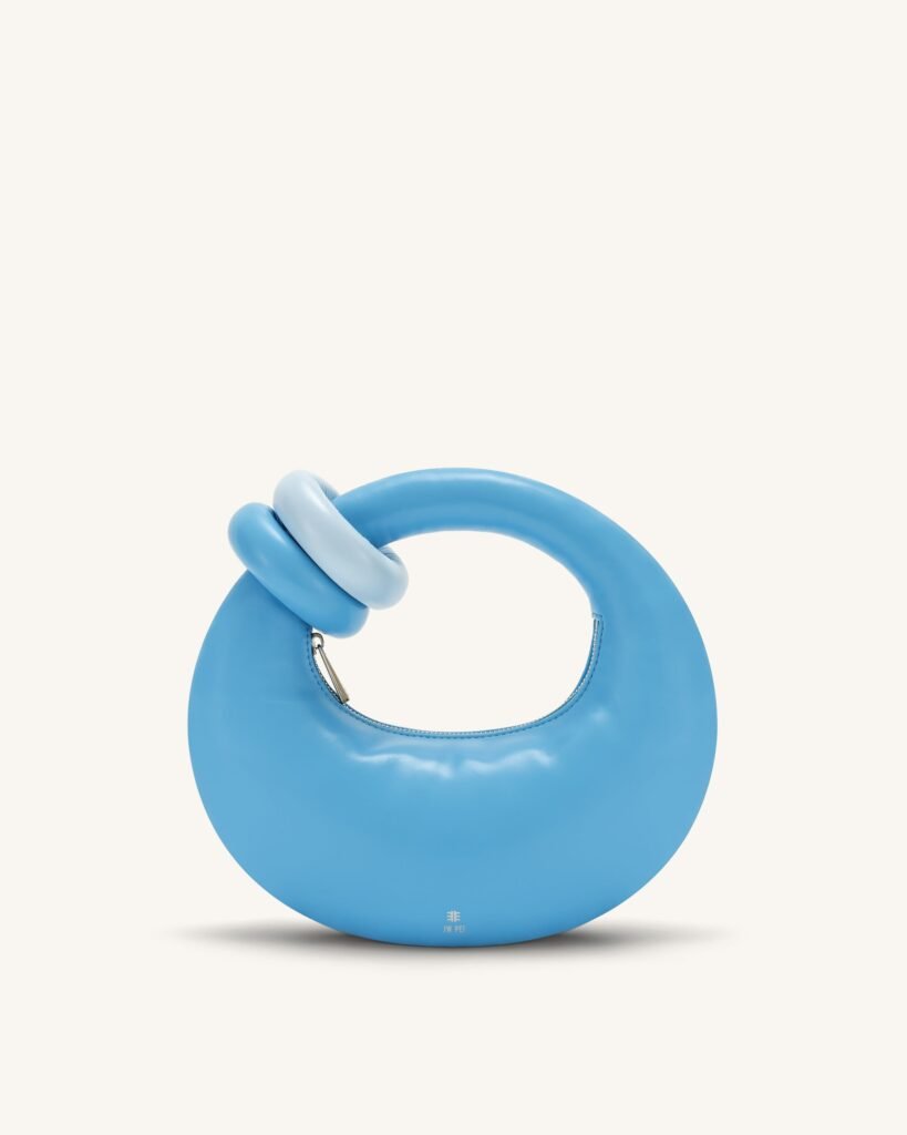Abacus Top Handle Bag - Lake Blue - Image 1