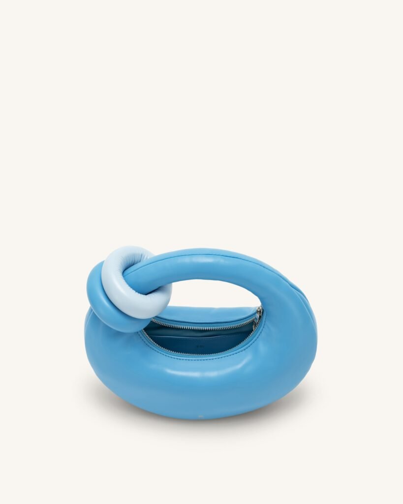 Abacus Top Handle Bag - Lake Blue - Image 5
