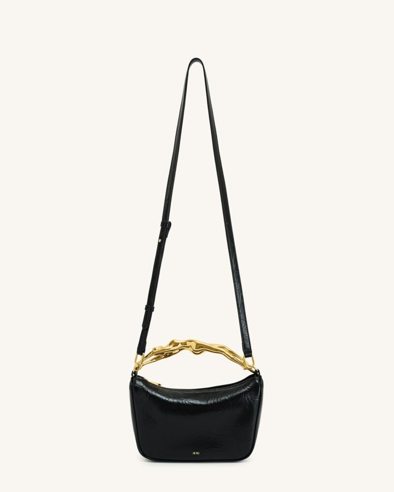 Jenny Human-shaped Handle Handbag - Black - Image 2