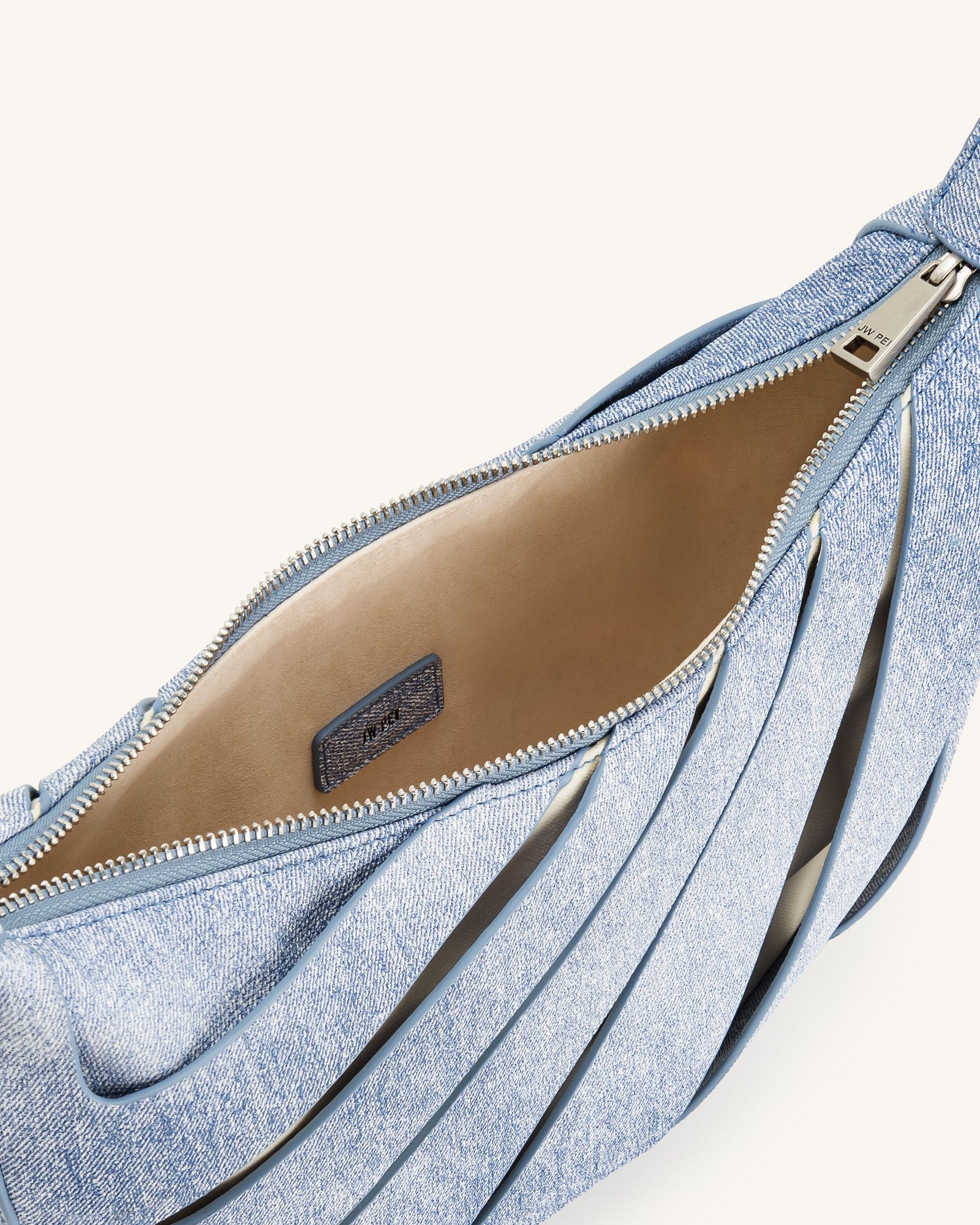 2T37-5-4 Jana Hollow Out Shoulder Bag - Blue - Image 4