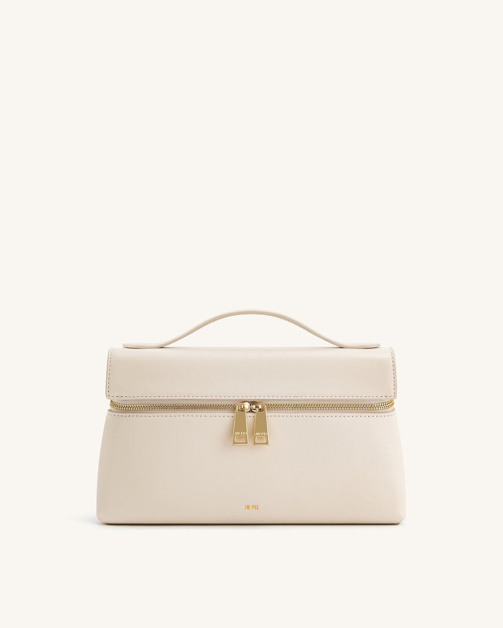 2T78-2_FRONT Thea Top Handle Bag - White - Image 1