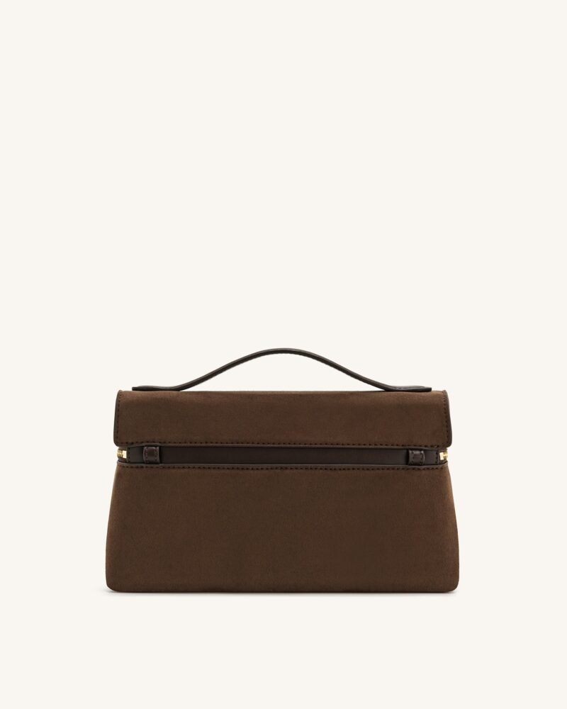 Thea Top Handle Bag - Mocha Brown - Image 3