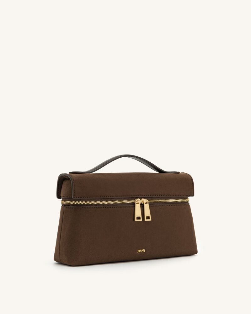 Thea Top Handle Bag - Mocha Brown - Image 2