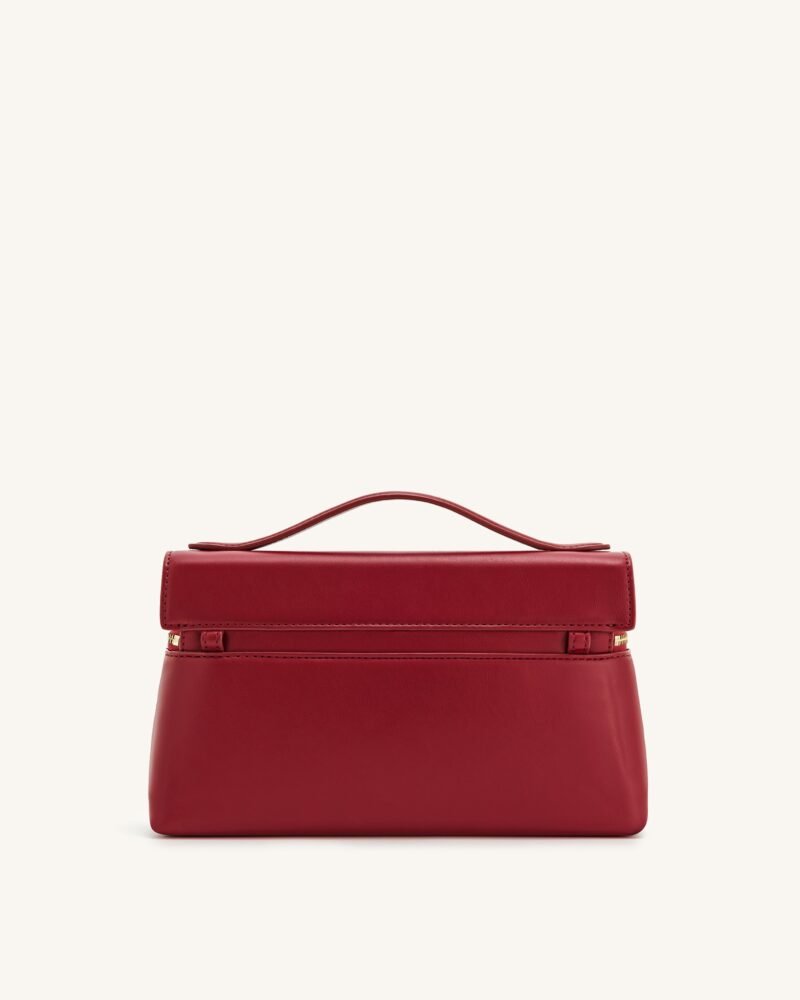 Thea Top Handle Bag - Claret - Image 3