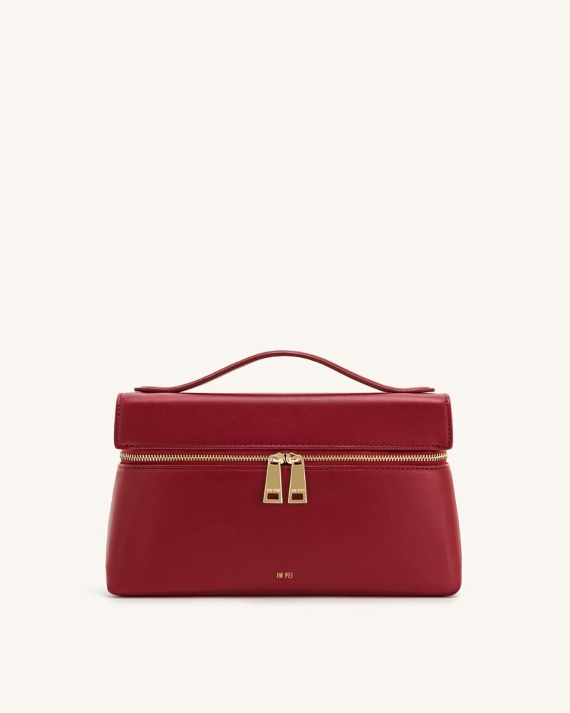 Thea Top Handle Bag - Claret - Image 1