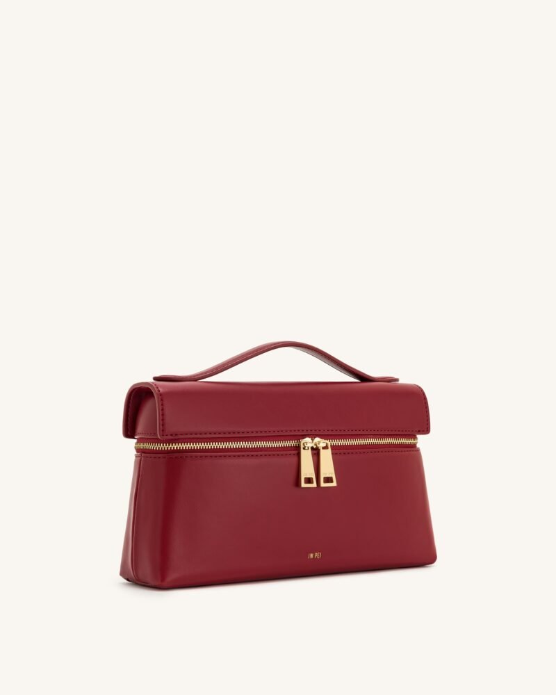 Thea Top Handle Bag - Claret - Image 2