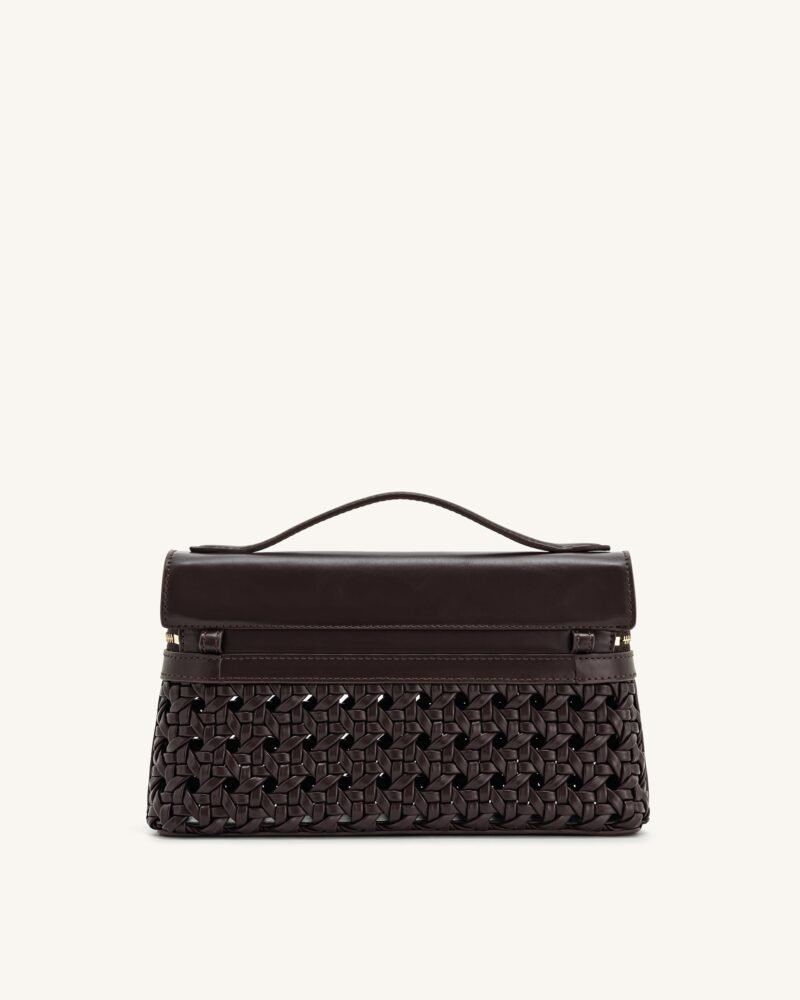 Thea Top Handle Bag -  Deep Claret - Image 4