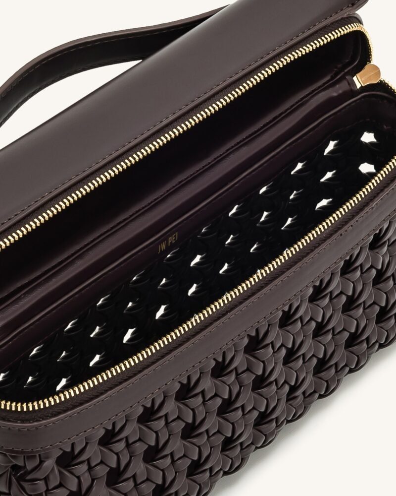 Thea Top Handle Bag -  Deep Claret - Image 3
