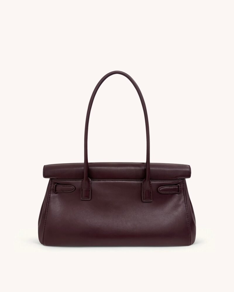 Yara Shoulder Bag - Deep Burgundy - Image 3