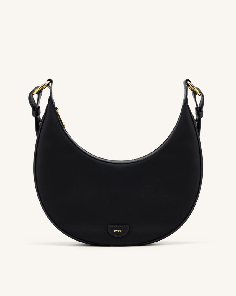 Carly Nylon Saddle Bag - Black - Image 4