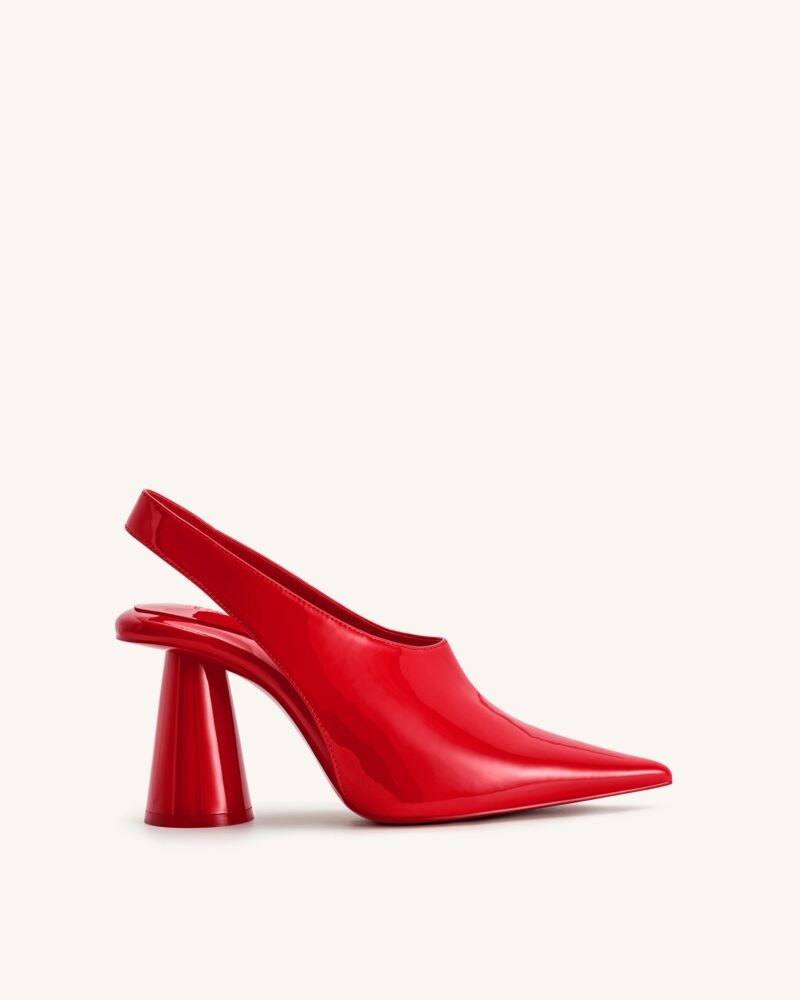 Vivovr High Heel Pumps - Red - Image 1