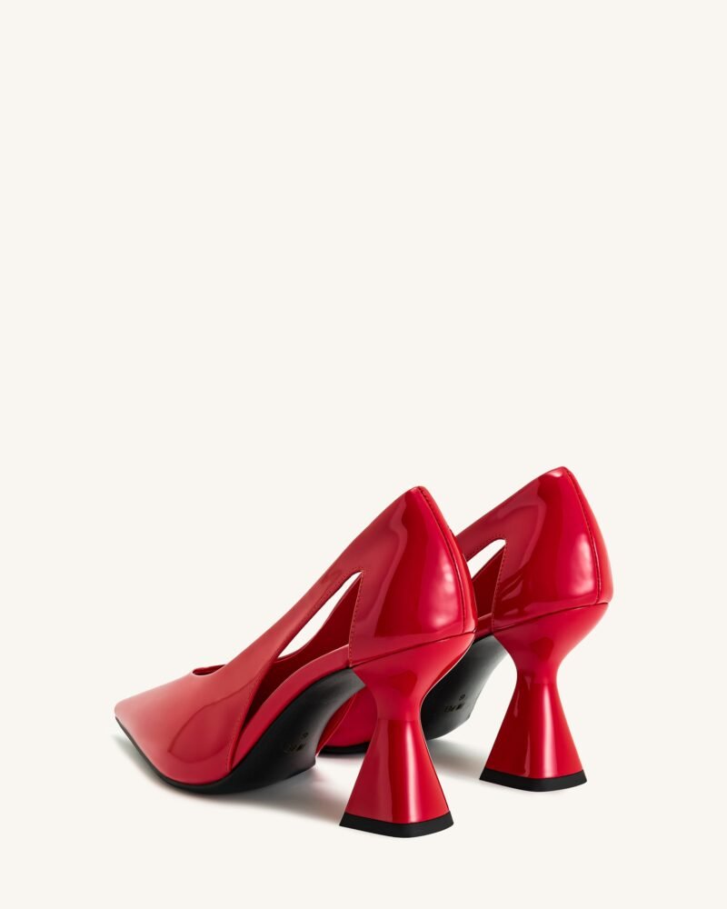 Alessia High Heel Pumps - Red - Image 4