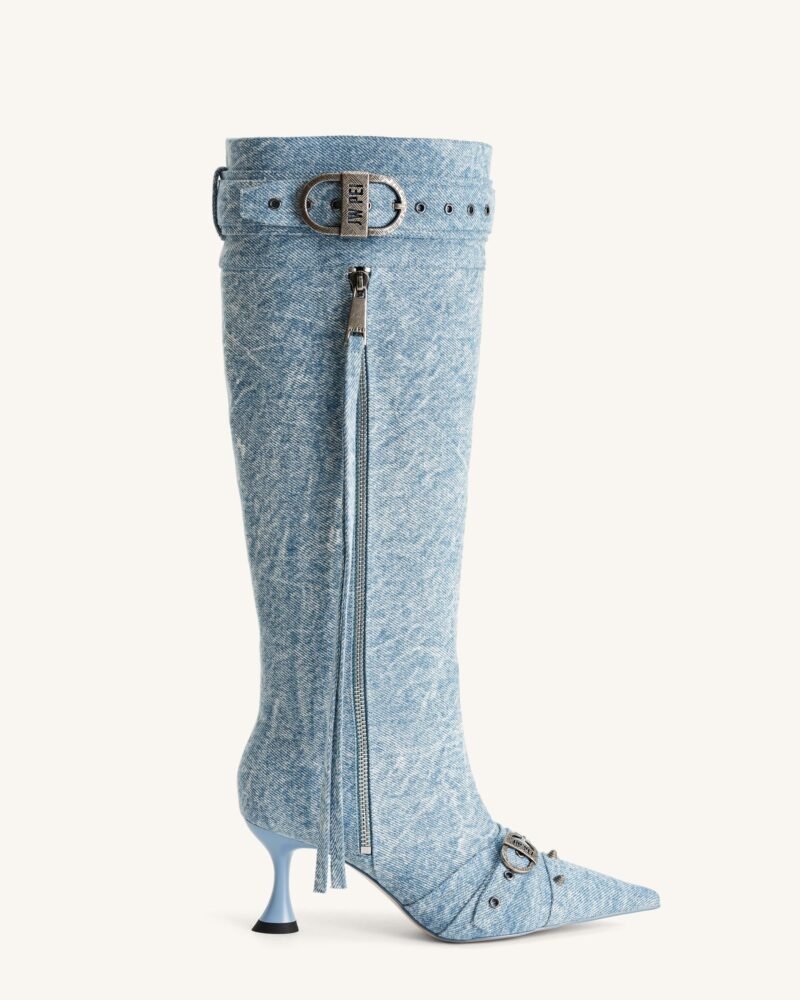 Nico Denim Boot - Blue - Image 1