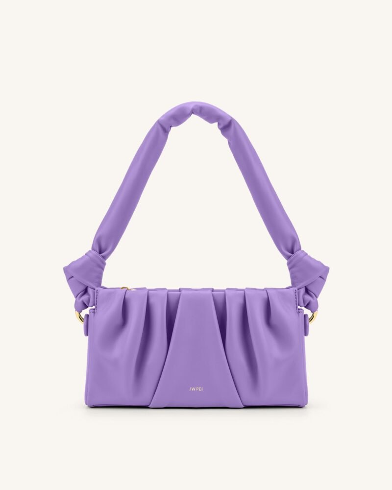 Mila Shoulder Bag - Purple - Image 1