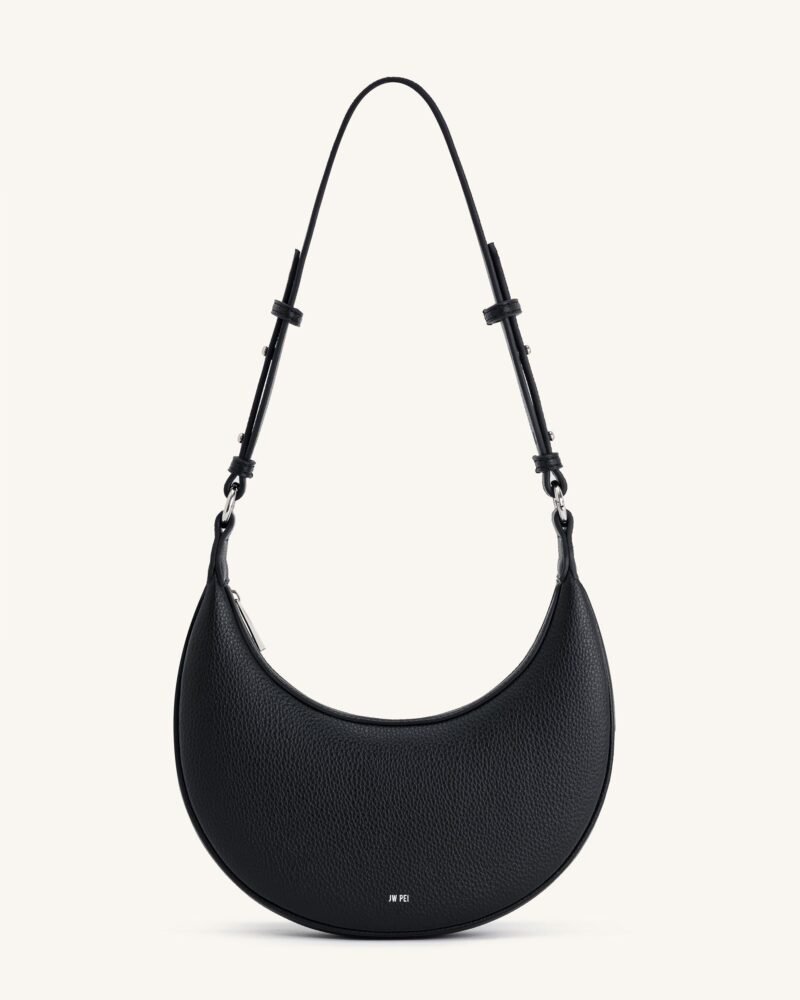 Carly Medium Shoulder Bag - Black - Image 1