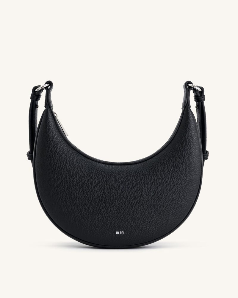 Carly Medium Shoulder Bag - Black - Image 3
