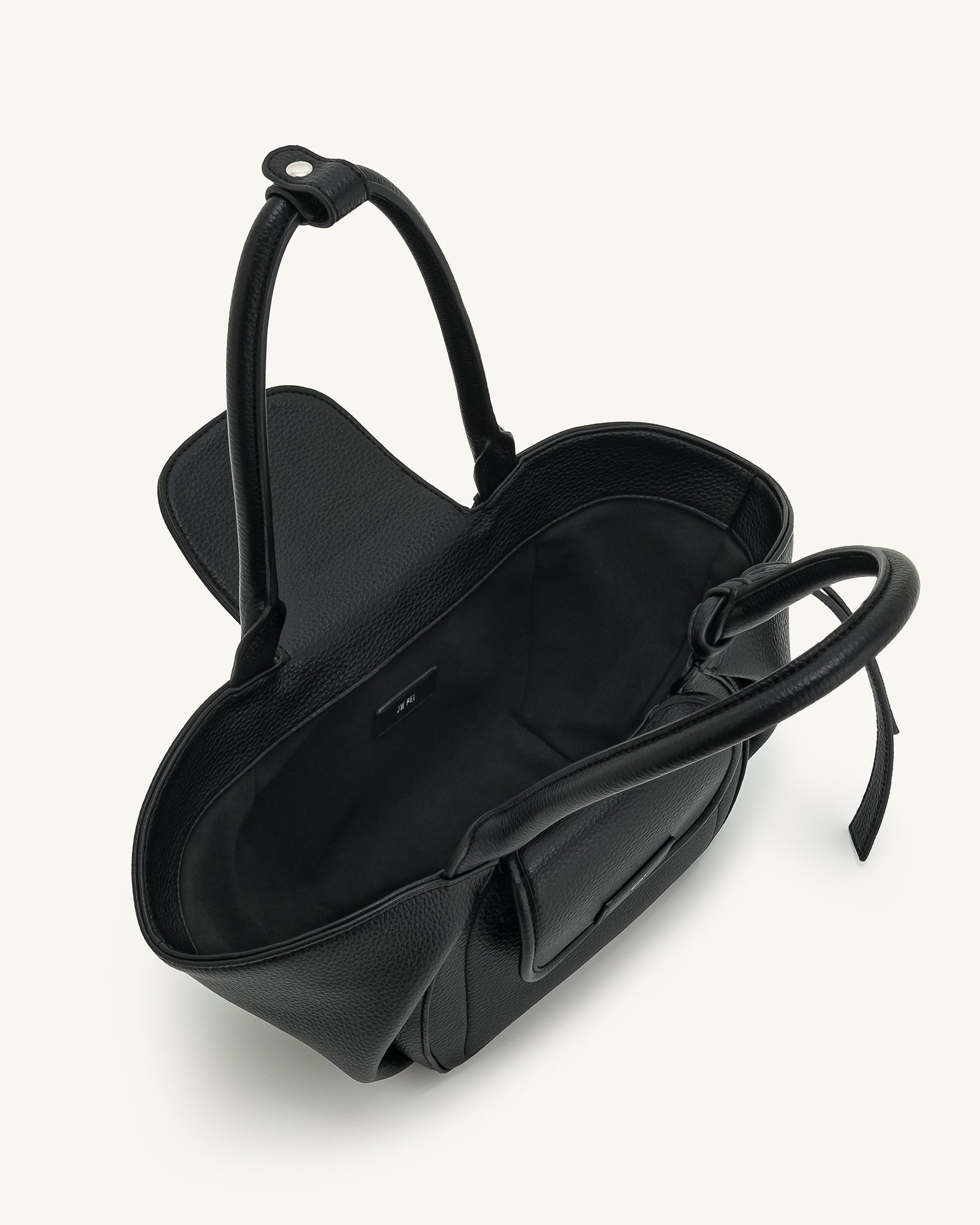 5S198-1-INSIDE_b9cc43cf-1acc-43cc-80df-f799870ab1f6 Zoey Pockets Shoulder Bag - Black - Image 4