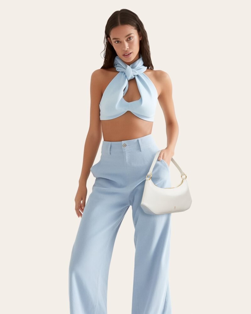 Lily Shoulder Bag - White - Image 2